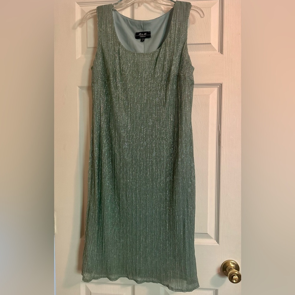 R & M Collection - Pale Blue Dress NWOT Aquamarine -